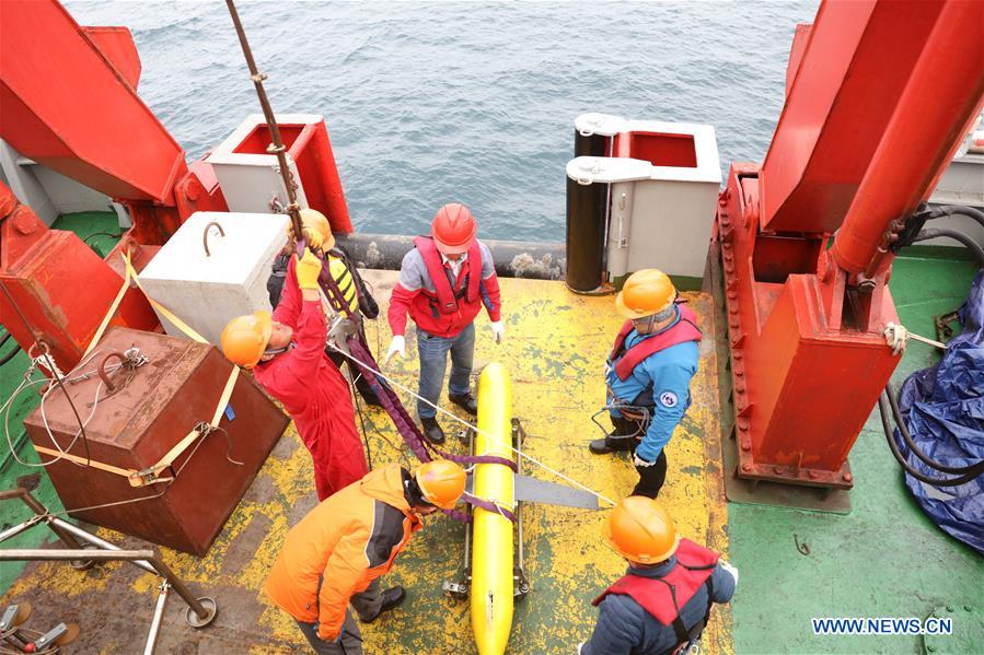 CHINA-ARCTIC EXPEDITION-UNDERWATER GLIDER