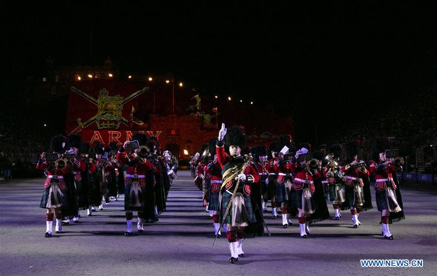 BRITAIN-EDINBURGH-ROYAL EDINBURGH MILITARY TATTOO