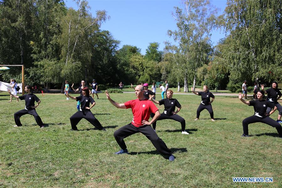 (SP)ROMANIA-BUCHAREST-WORLD WUSHU KUNGFU DAY-CELEBRATION