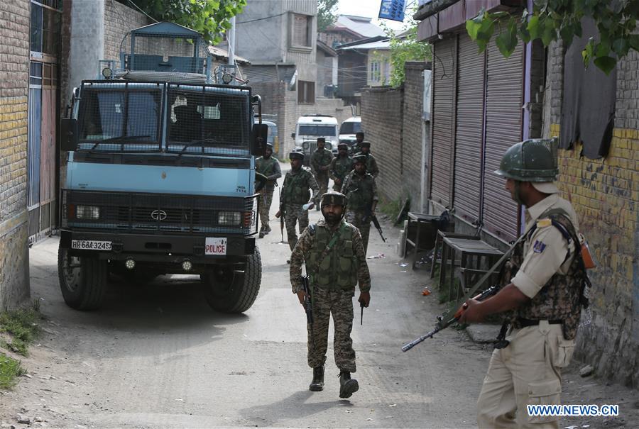 INDIAN-CONTROLLED KASHMIR-SRINAGAR-GUNFIGHT