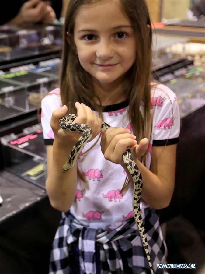 U.S.-LOS ANGELES-REPTILE SHOW