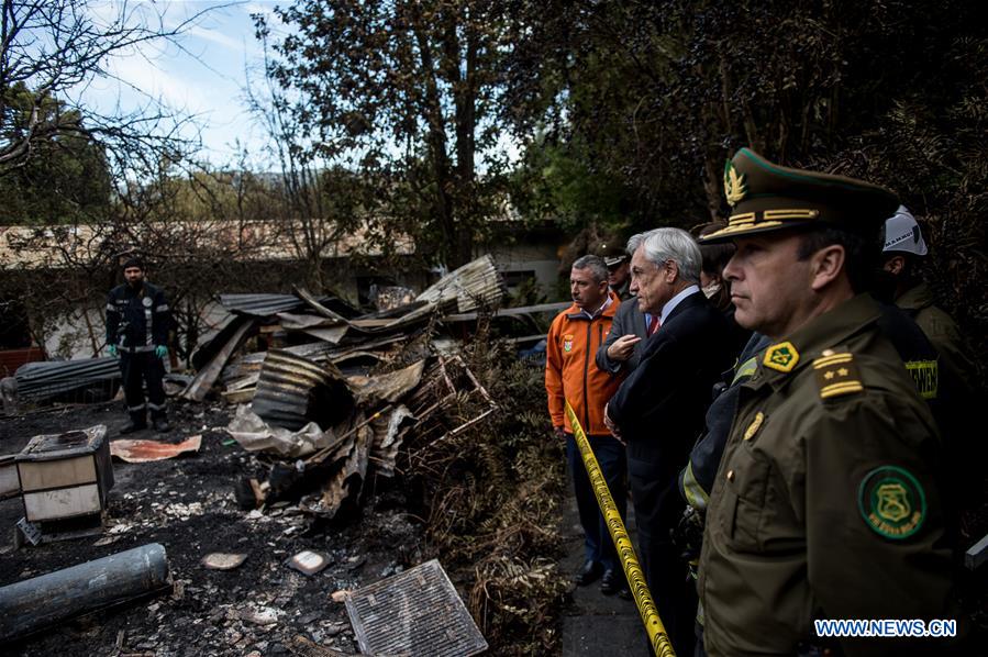 CHILE-CHIGUAYANTE-NURSING HOME-FIRE