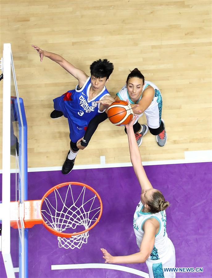 (SP)INDONESIA-JAKARTA-ASIAN GAMES-BASKETBALL-CHINESE TAIPEI VS KAZAKHSTAN