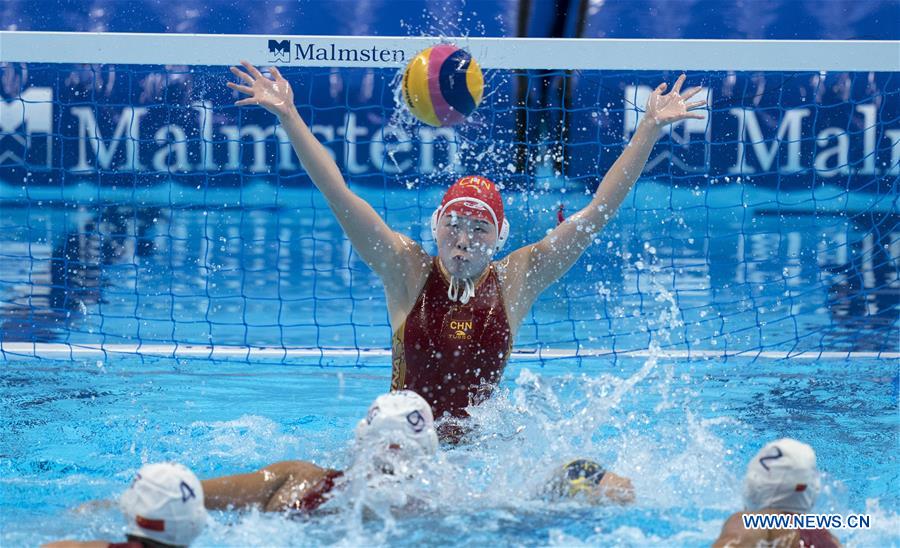 (SP)INDONESIA-JAKARTA-ASIAN GAMES-WATER POLO-CHINA VS KAZAKHSTAN