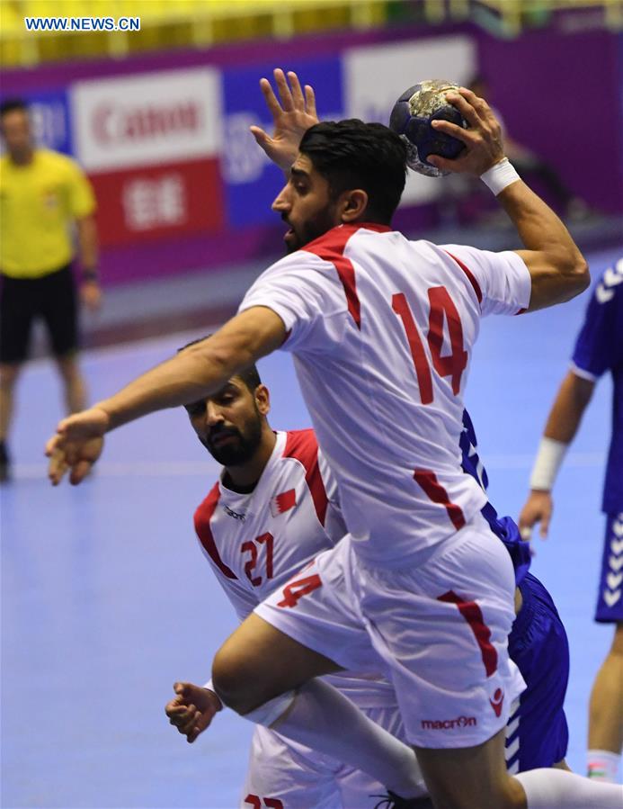 (SP)INDONESIA-JAKARTA-ASIAN GAMES-HANDBALL-BAHRIN VS CHINESE TAIPEI