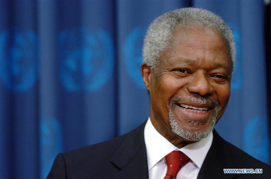 UN-KOFI ANNAN-PASS AWAY