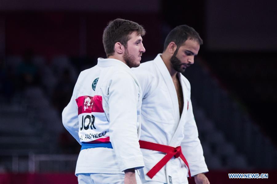 (SP)INDONESIA-JAKARTA-ASIAN GAMES-JU-JITSU-MEN'S 85KG