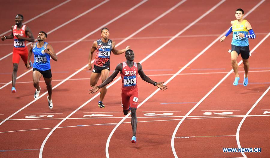 (SP)INDONESIA-JAKARTA-ASIAN GAMES-ATHLETICS-MEN'S 400M FINAL