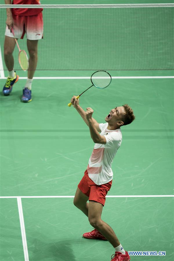 (SP)INDONESIA-JAKARTA-ASIAN GAMES-BADMINTON