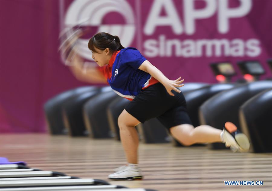 (SP)INDONESIA-PALEMBANG-ASIAN GAMES-BOWLING-WOMEN'S MASTERS