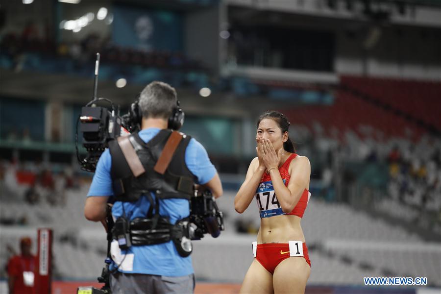 (SP)INDONESIA-JAKARTA-ASIAN GAMES-ATHLETICS-WOMEN'S 800M