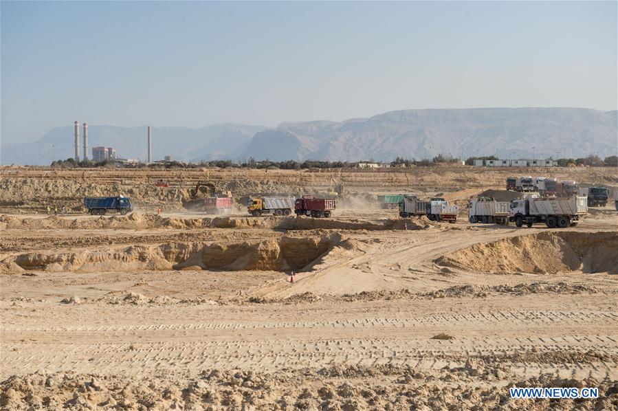 EGYPT-SUEZ CANAL-CHINA-CHEC-HARBOUR-CONSTRUCTION