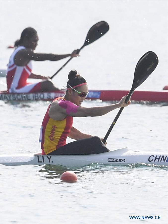 (SP)INDONESIA-PALEMBANG-ASIAN GAMES-WOMEN'S KAYAK SINGLE 500M