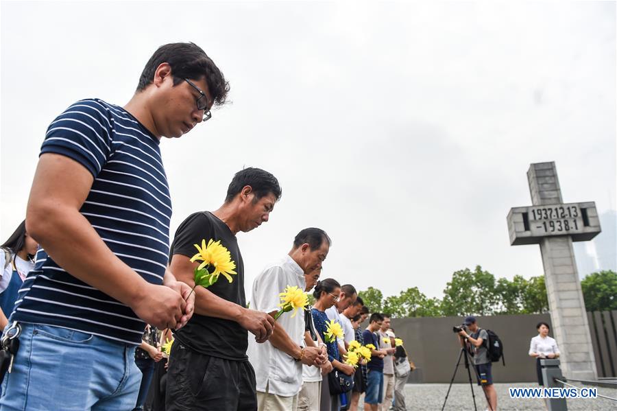 CHINA-NANJING-73RD ANNIVERSARY-WAR OF RESISTANCE AGAINST JAPANESE AGGRESSION (CN)