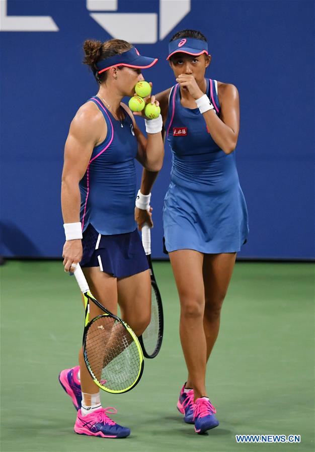 (SP)US-NEW YORK-TENNIS-US OPEN-WOMEN'S DOUBLES