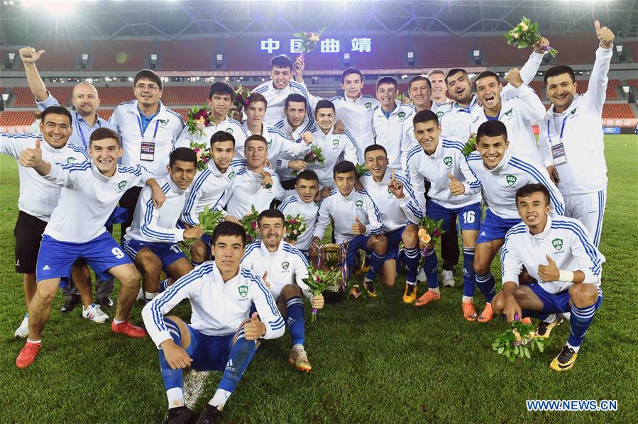 (SP)CHINA-QUJING-FOOTBALL-CFA TEAM CHINA INTERNATIONAL YOUTH FOOTBALL TOURNAMENT 2018 (CN)