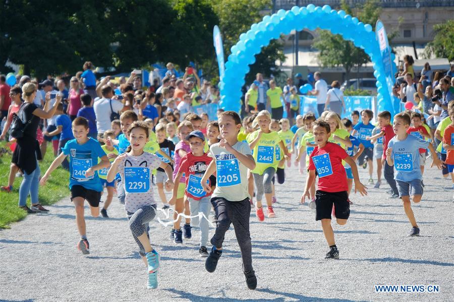 CROATIA-ZAGREB-UNICEF-HUMANITARIAN RACE