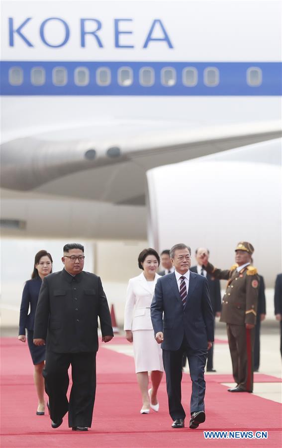 DPRK-SOUTH KOREAN PRESIDENT-ARRIVAL