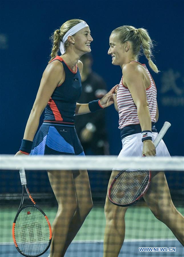 (SP)CHINA-WUHAN-TENNIS-WTA-WUHAN OPEN-DOUBLES(CN)