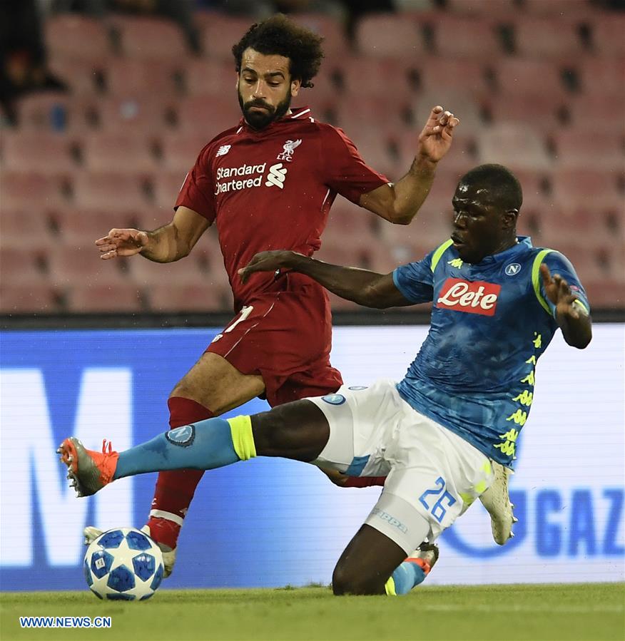 (SP)ITALY-NAPLES-FOOTBALL-UEFA CHAMPIONS LEAGUE-NAPOLI VS LIVERPOOL