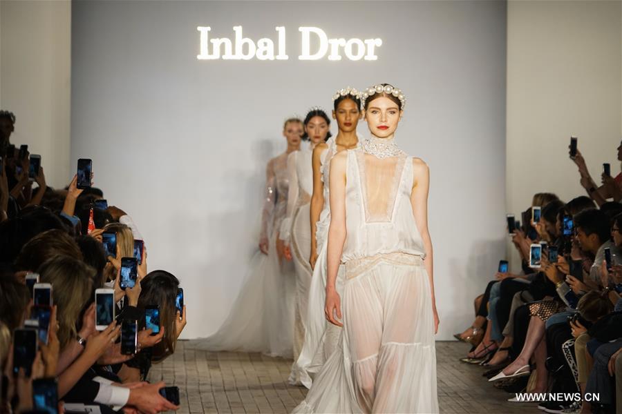 U.S.-NEW YORK-BRIDAL FASHION WEEK-INBAL DROR