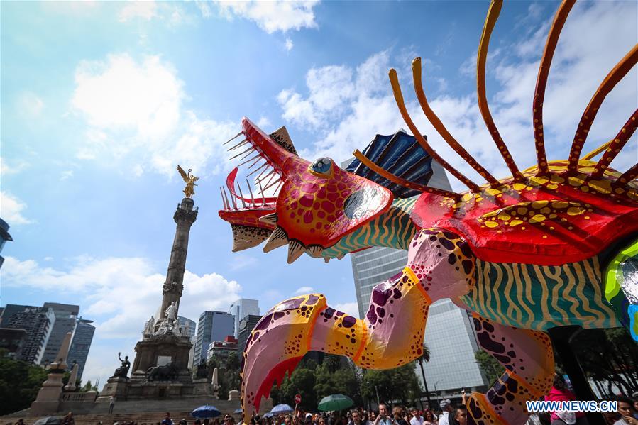 MEXICO-MEXICO CITY-PARADE-ALEBRIJES