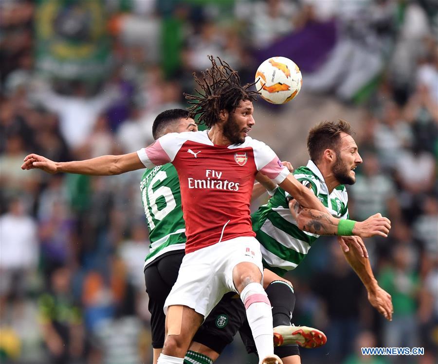 (SP)PORTUGAL-LISBON-SOCCER-EUROPA LEAGUE-SPORTING VS ARSENAL