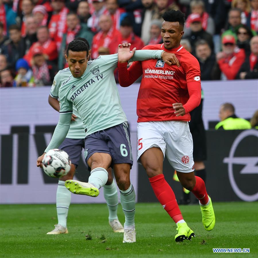 (SP)GERMANY-MAINZ-SOCCER-BUNDESLIGA-BAYERN MUENCHEN VS MAINZ