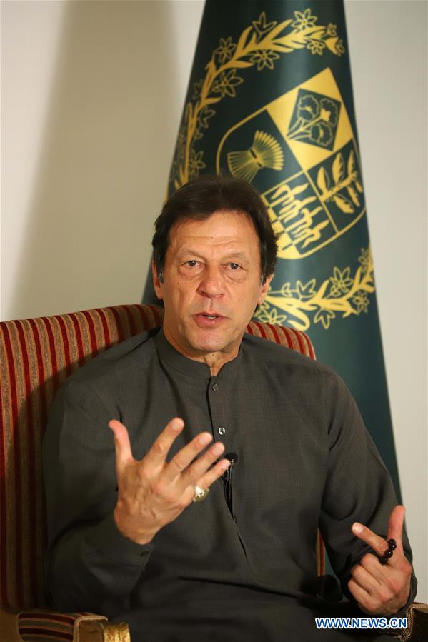 PAKISTAN-ISLAMABAD-PM-IMRAN KHAN-INTERVIEW