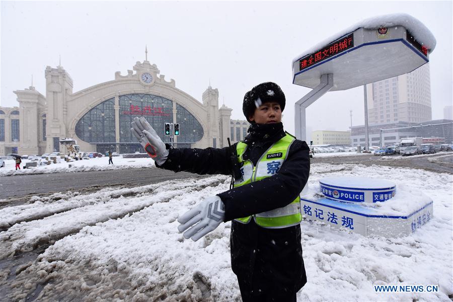 #CHINA-HEILONGJIANG-SNOWSTORM (CN)