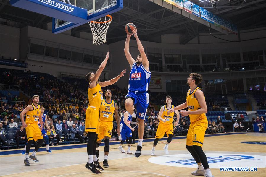 (SP)RUSSIA-MOSCOW-BASKETBALL-EUROLEAGUE-KHIMKI VS BUDUCNOST