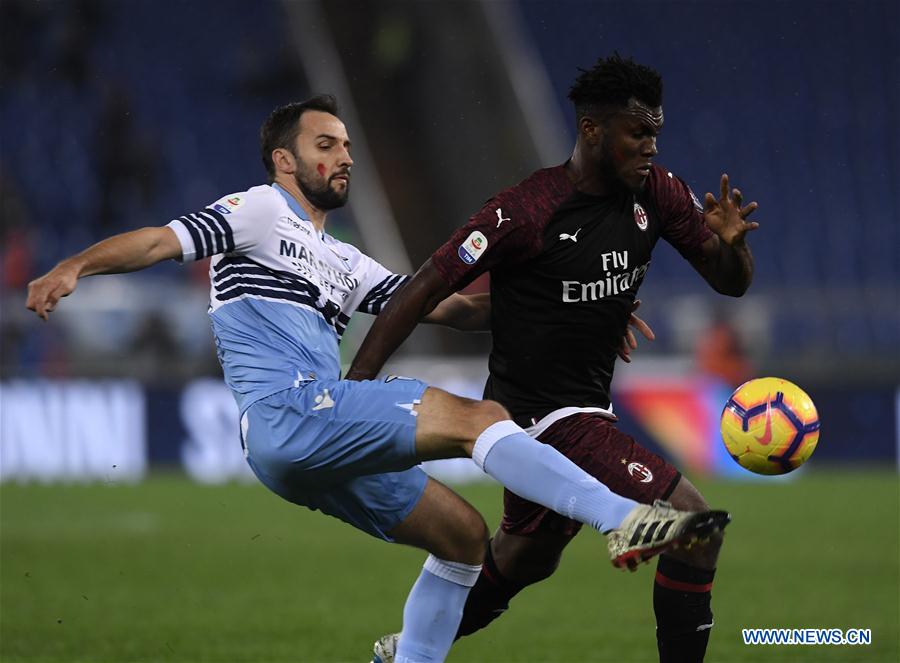 (SP)ITALY-ROME-SOCCER-SERIE A-LAZIO VS AC MILAN