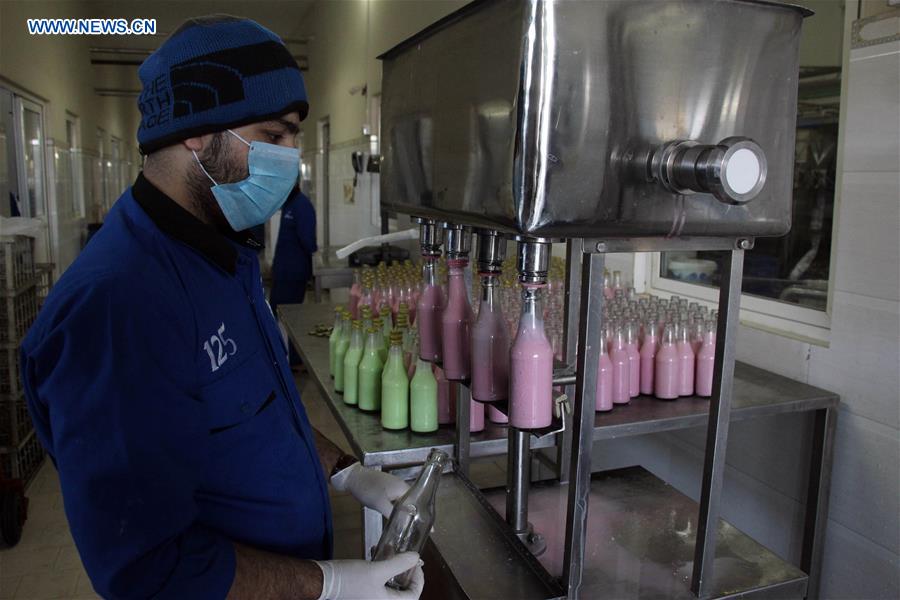 AFGHANISTAN-KANDAHAR-MILK FACTORY