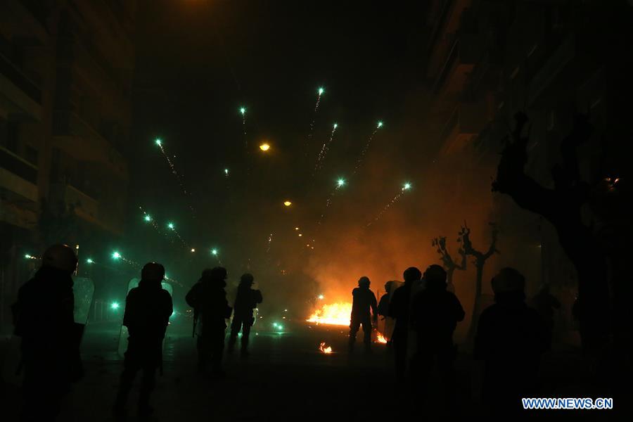 GREECE-ATHENS-PROTEST-VIOLENCE-GRIGOROPOULOS