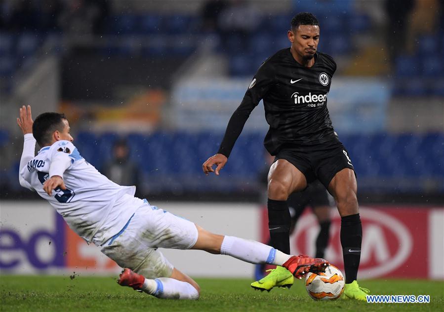 (SP)ITALY-ROME-SOCCER-UEFA EUROPA LEAGUE-LAZIO VS FRANKFURT