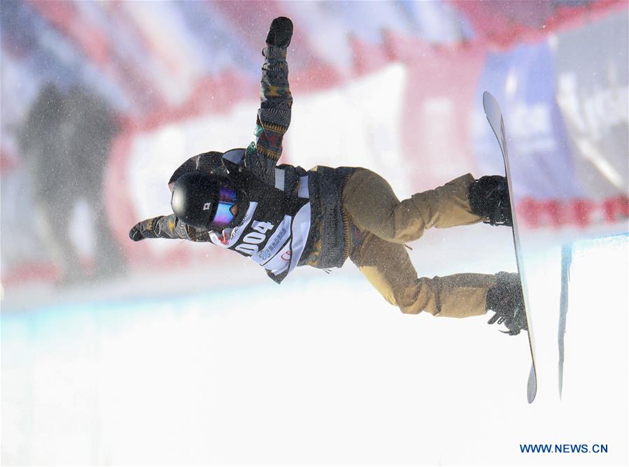 (SP)CHINA-HEBEI-CHONGLI-FIS SNOWBOARD WORLD CUP-HALFPIPE