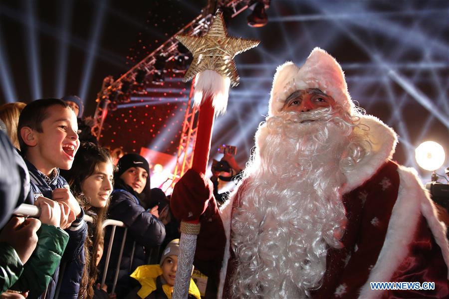 ARMENIA-YEREVAN-CHRISTMAS TREE-LIGHTING CEREMONY