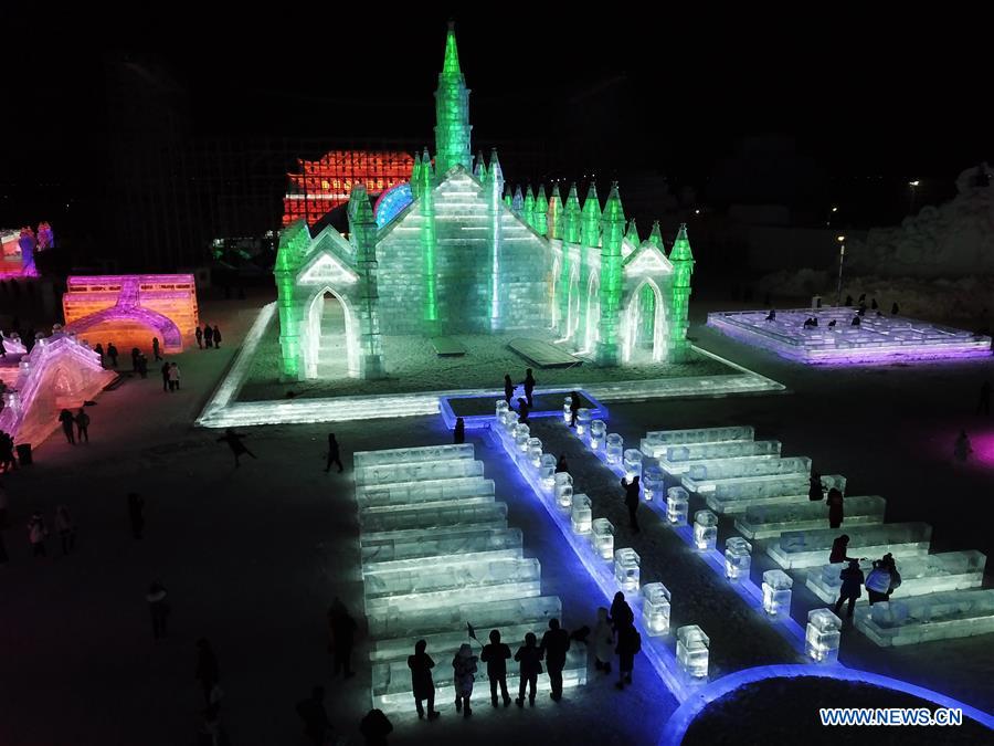 CHINA-HARBIN-ICE-SNOW WORLD-OPEN (CN)