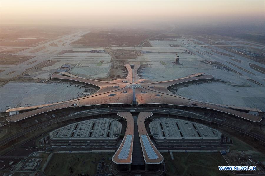 CHINA-BEIJING-NEW AIRPORT-FACADE(CN)