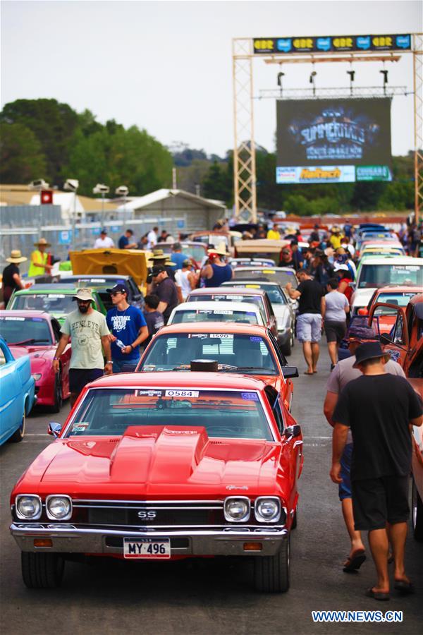 AUSTRALIA-CANBERRA-SUMMERNATS CAR FESTIVAL