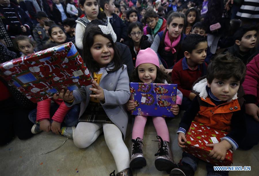 LEBANON-IRAQI REFUGEE CHILDREN-ORTHODOX CHRISTMAS PARTY