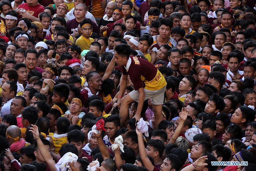 PHILIPPINES-MANILA-BLACK NAZARENE-ANNUAL FEAST