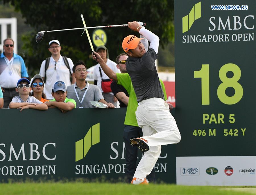 (SP)SINGAPORE-GOLF-SMBC SINGAPORE OPEN-DAY 1