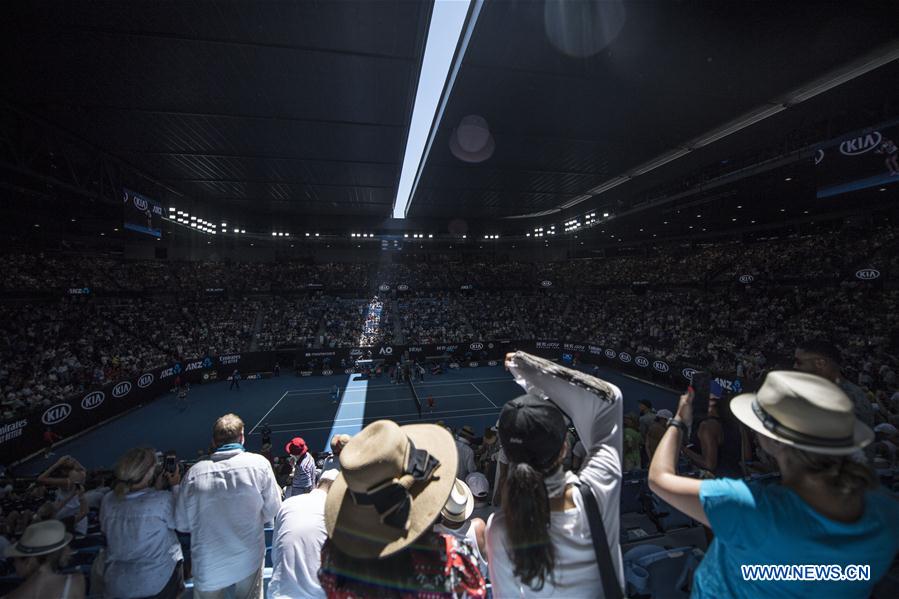 (SP)AUSTRALIA-MELBOURNE-TENNIS-AUSTRALIAN OPEN-DAY 11-HEAT