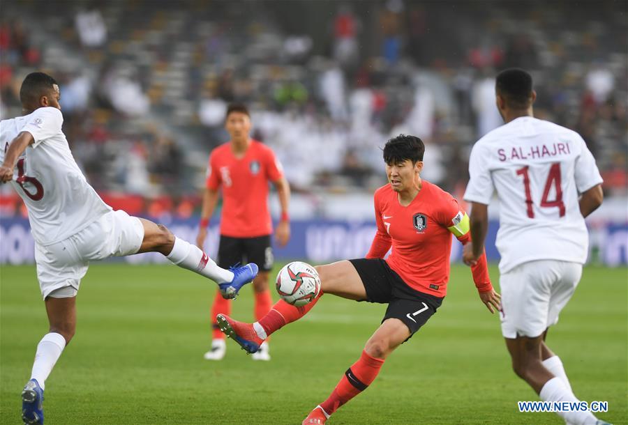 (SP)UAE-ABU DHABI-SOCCER-AFC ASIAN CUP 2019-QUARTERFINAL-KOR VS QAT