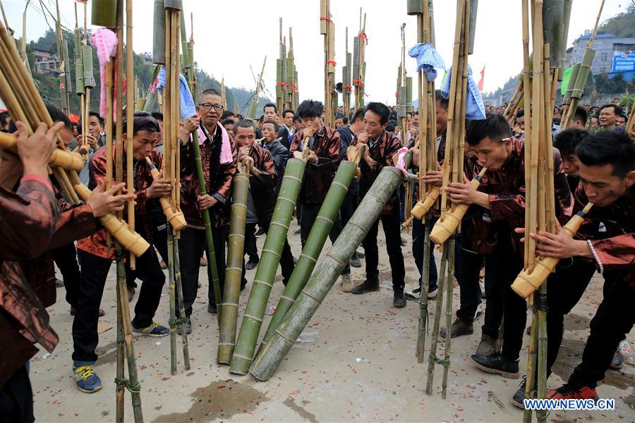 #CHINA-GUANGXI-LUSHENG PLAYING CONTEST-CELEBRATIONS (CN)