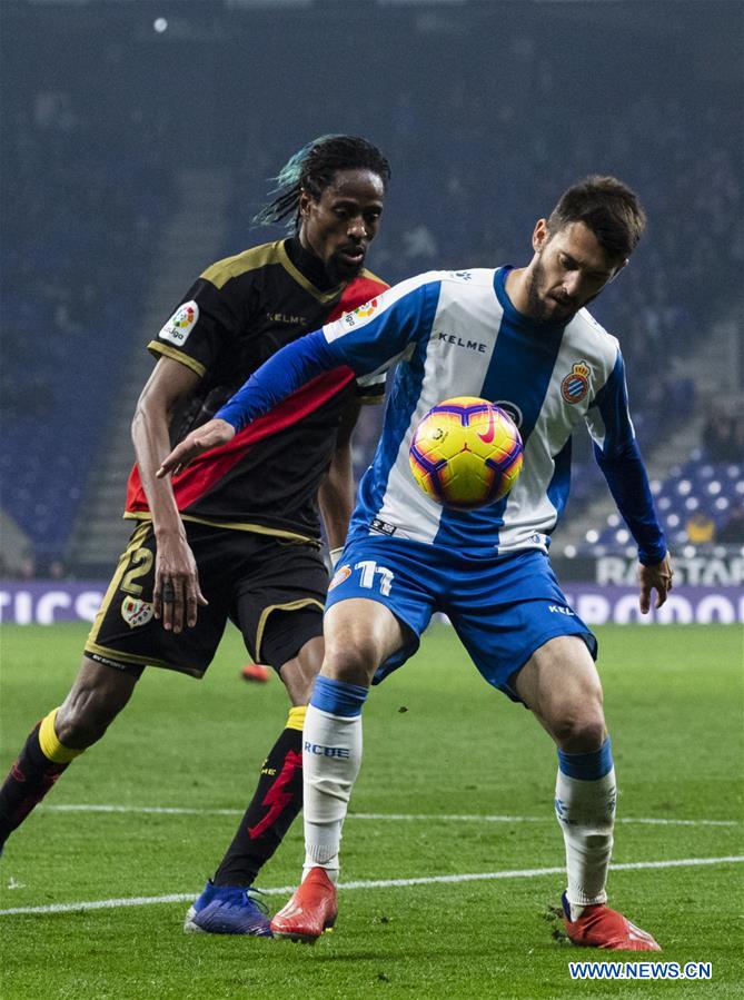 (SP)SPAIN-BARCELONA-SOCCER-RCD ESPANYOL VS RAYO VALLECNO