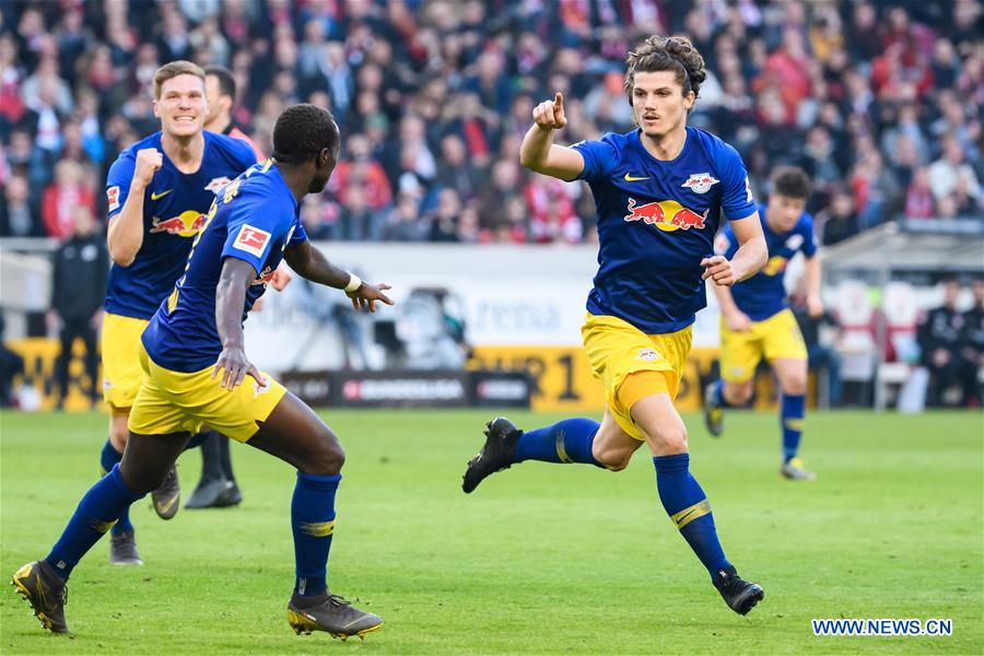 (SP)GERMANY-STUTTGART-SOCCER-BUNDESLIGA-STUTTGART VS LEIPZIG