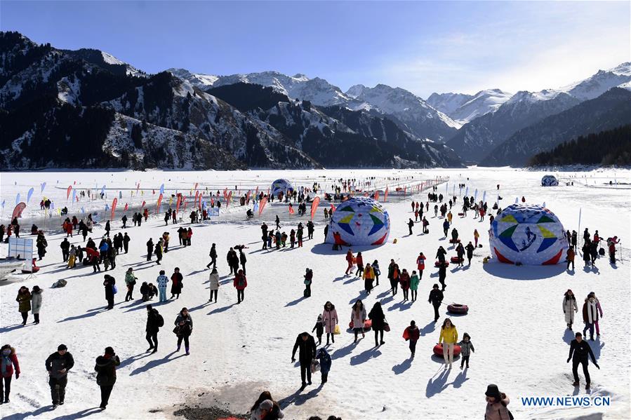 CHINA-XINJIANG-TIANCHI LAKE-WINTER TOURISM (CN)