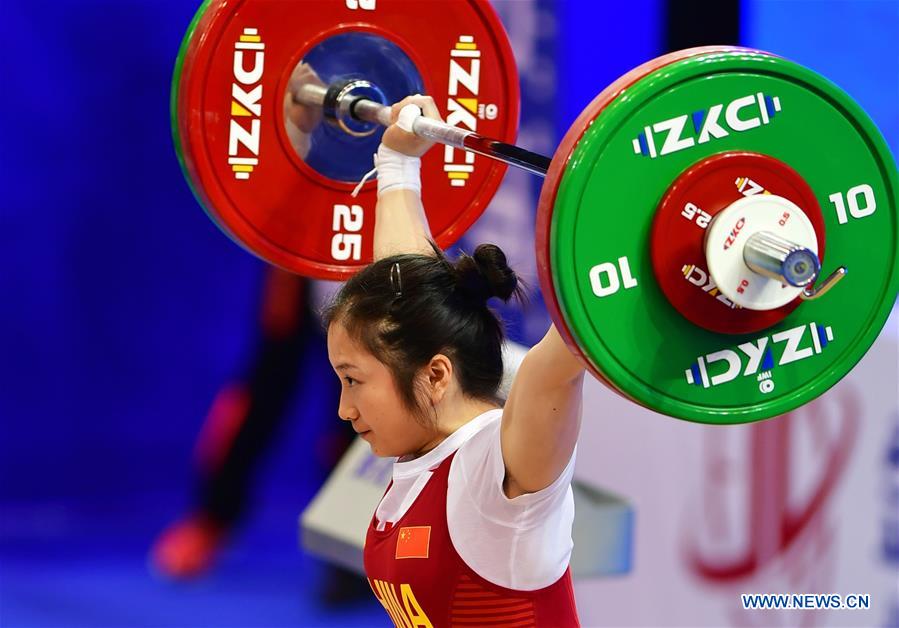 (SP)CHINA-FUZHOU-WEIGHTLIFTING-IWF WORLD CUP